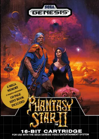 Phantasy Star II – boxart