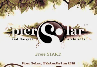 Pier Solar -ish – Title screen