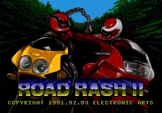 Road Rash II – Titelbildschirm