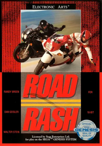 Road Rash – boxart