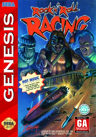Rock n' Roll Racing – boxart