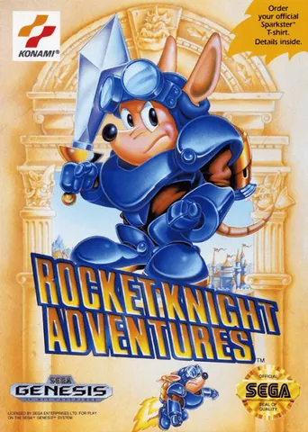 Rocket Knight Adventures – boxart