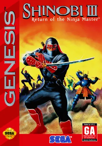 Shinobi III: Return of the Ninja Master – boxart