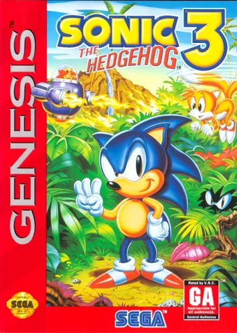 Sonic the Hedgehog 3 – boxart