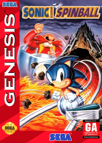Sonic Spinball – boxart