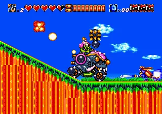 Sparkster – In-game