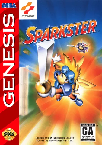 Sparkster – boxart