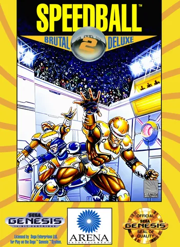 Speedball 2: Brutal Deluxe – boxart