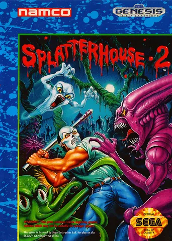 Splatterhouse 2 – boxart