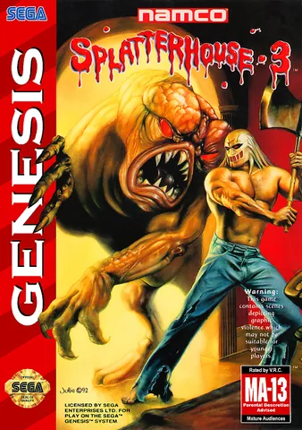 Splatterhouse 3 – boxart