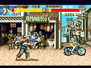 Street Fighter II: Special Champion Edition – En jeu