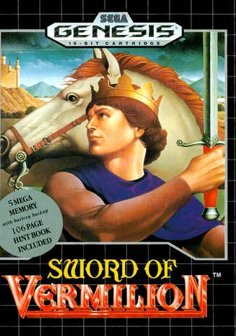 Sword of Vermilion – boxart
