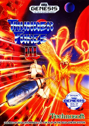 Thunder Force III – boxart