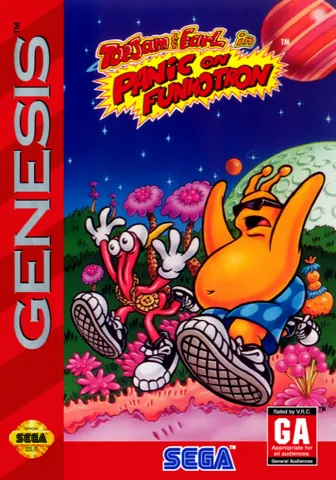 ToeJam & Earl in Panic on Funkotron – boxart