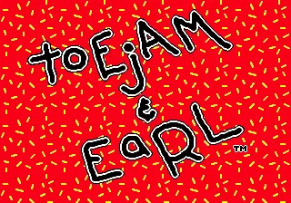 Toejam & Earl – Titulní obrazovka