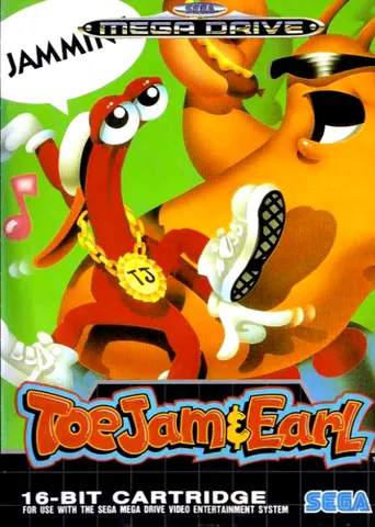 Toejam & Earl – boxart