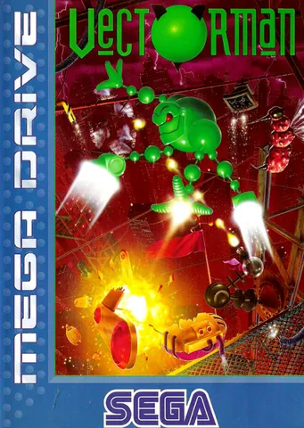 Vectorman 1 & 2 – boxart