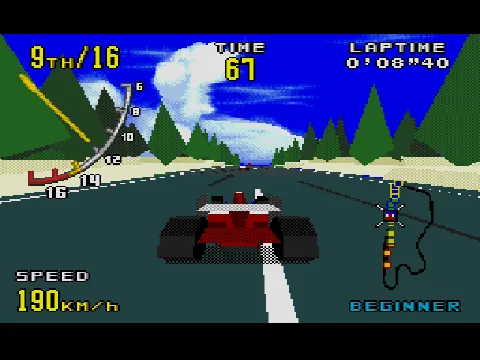 Virtua Racing – Ze hry