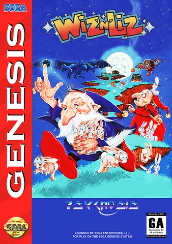 Wiz 'n' Liz – boxart