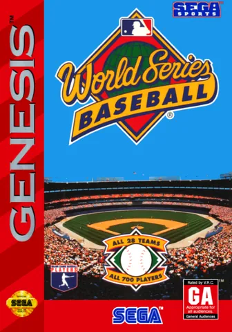 World Series Baseball – boxart
