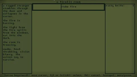 A Dark Room – En jeu