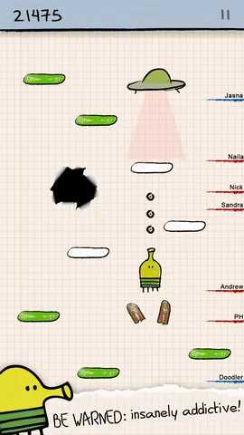Doodle Jump – En jeu