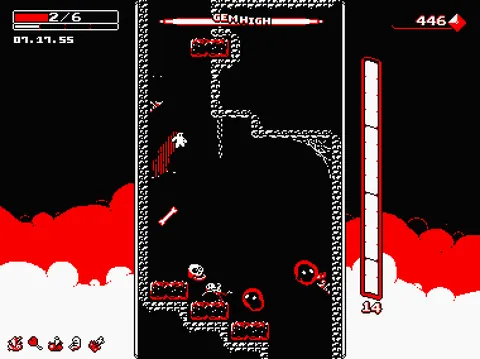 Downwell – In-game