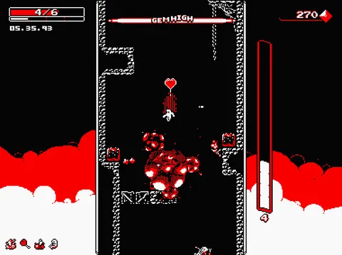 Downwell – In-game