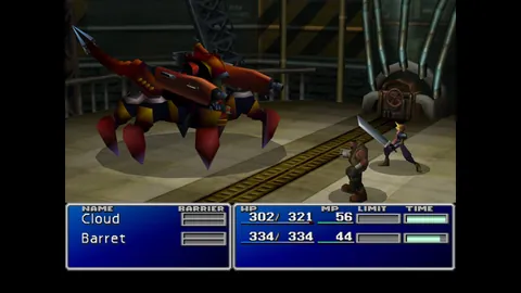 Final Fantasy VII – In-game