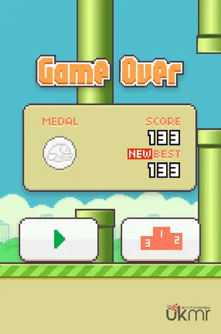 Flappy Bird – En jeu