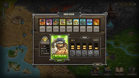 Kingdom Rush Frontiers – In-game