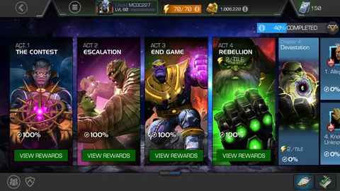Marvel Contest of Champions – In-game