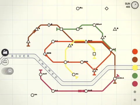 Mini Metro – En jeu