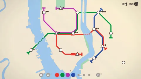 Mini Metro – En jeu