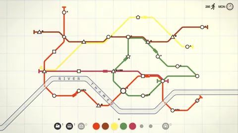 Mini Metro – En jeu