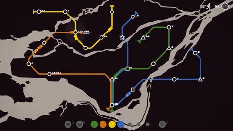 Mini Metro – En jeu
