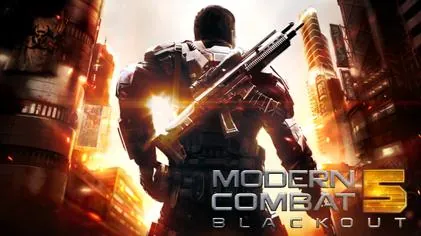Modern Combat 5: Blackout – boxart