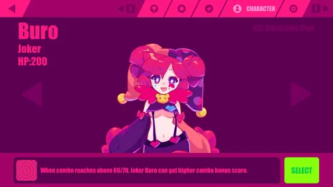 Muse Dash – In-game