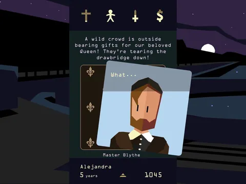 Reigns: Her Majesty – Aus dem Spiel