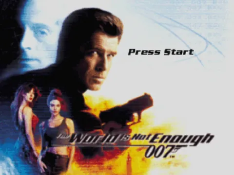 007: The World Is Not Enough – Title screen