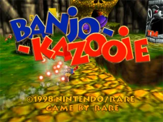 Banjo-Kazooie – Titelbildschirm
