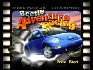 Beetle Adventure Racing – Titulní obrazovka