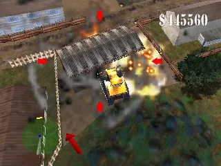Blast Corps – In-game
