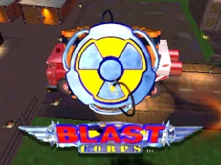 Blast Corps – Title screen