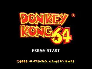 Donkey Kong 64 – Title screen