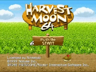 Harvest Moon 64 – Écran-titre