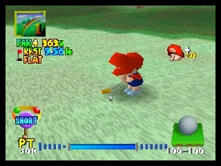 Mario Golf – Ze hry