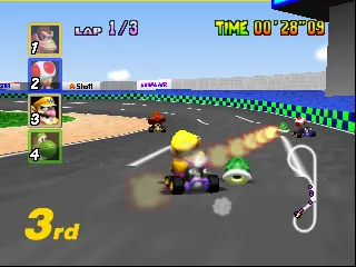 Mario Kart 64 – Aus dem Spiel