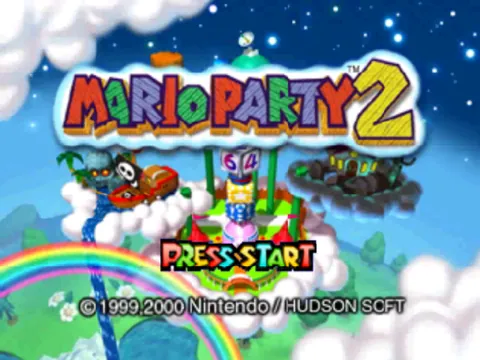 Mario Party 2 – Titulní obrazovka