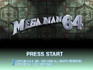 Mega Man 64 – Titelbildschirm